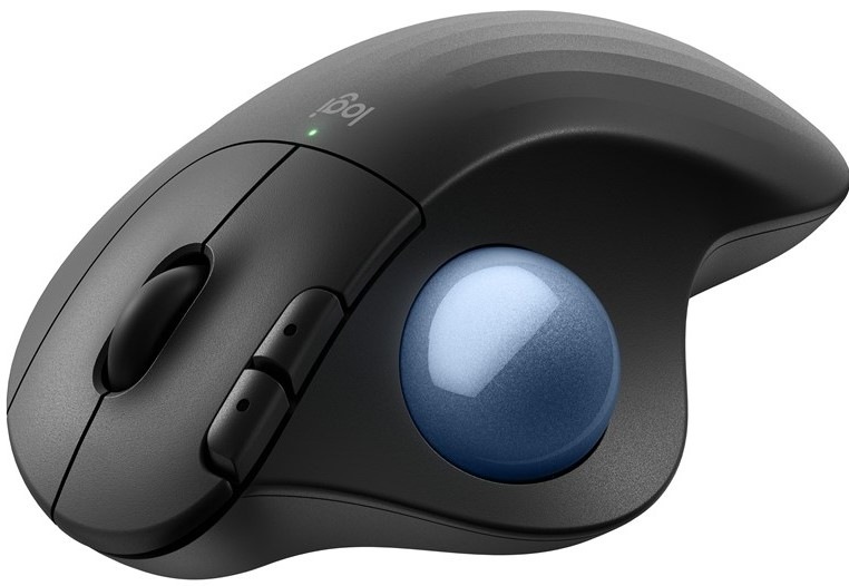 Myš Logitech ERGO M575S Wireless Trackball bezdrátová / 5 / 2000DPI - grafitová