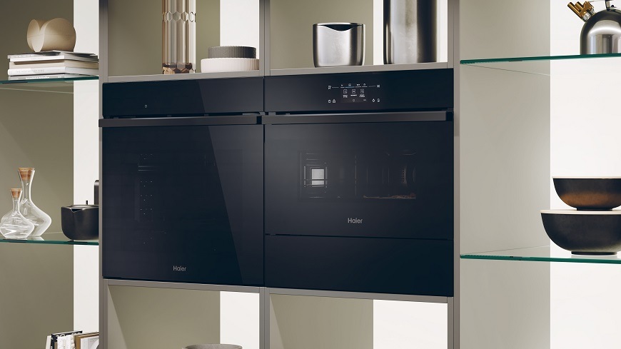 Rúra Haier H4MWID69C6NQB čierna/sklo Rúra Haier H4MWID69C6NQB čierna/sklo