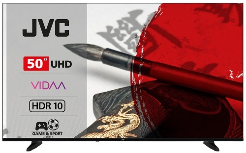 Televízia JVC LT-50VD3505, čelný pohľad