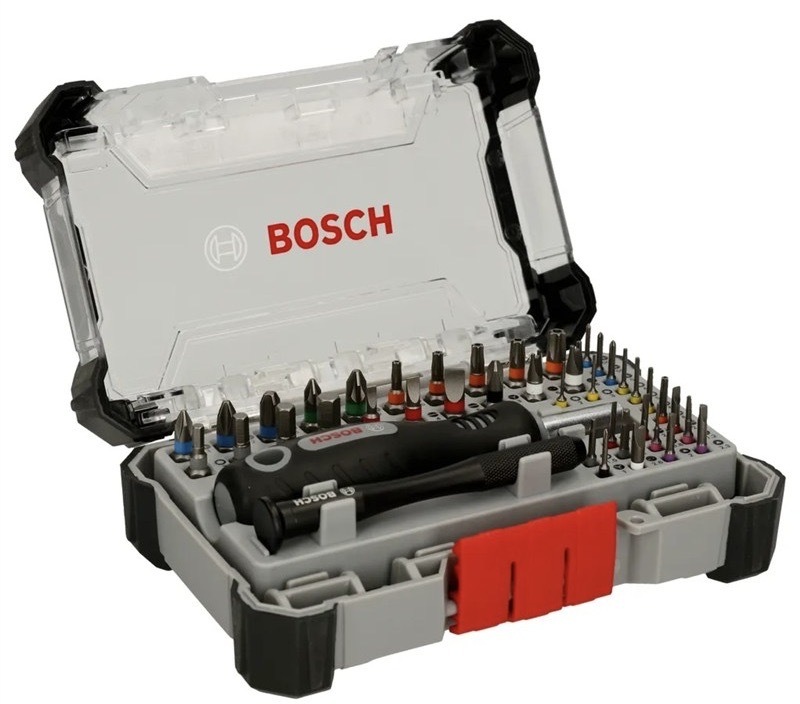 Súprava bitov Bosch PRO, 42 kusov, pre skrutkovače a vŕtačky