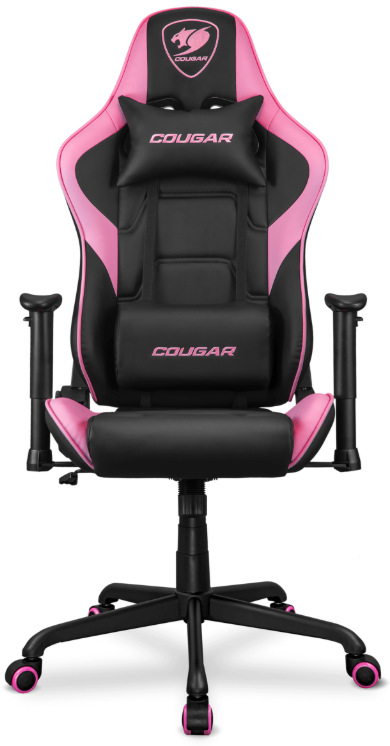 Herná stolička Cougar Armor Elite EVA spredu s hlavovým a bedrovým vankúšom