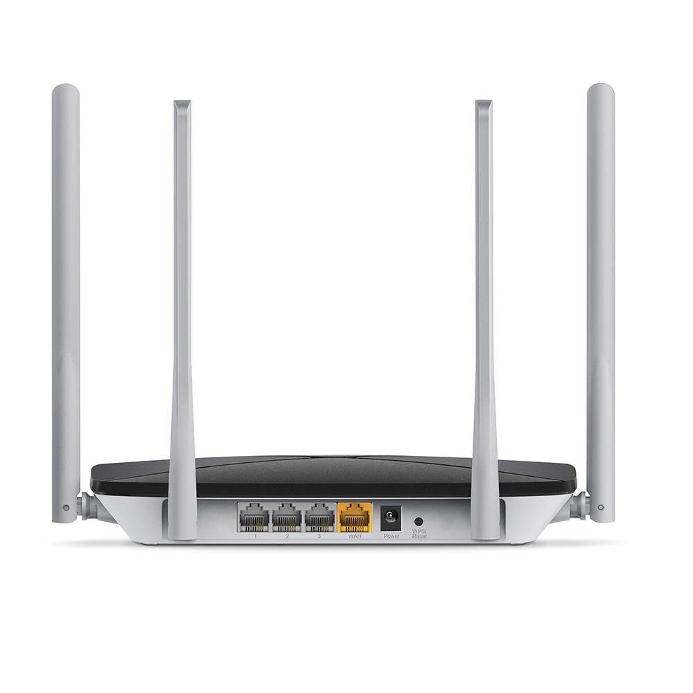Router Mercusys AC12 AC1200 čierny
