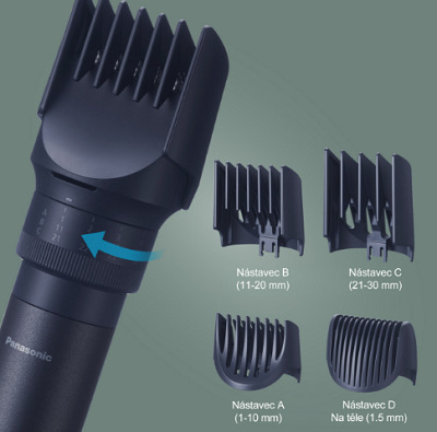 Zastrihávač multifunkčný Panasonic MULTISHAPE XSHAPE PACK 1 CEEG PANXSHAPEPACK1CEEG