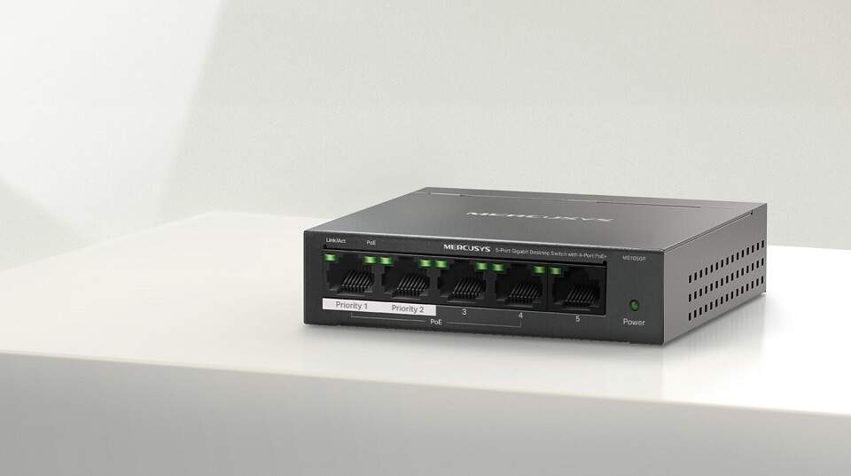 Switch Mercusys MS105GP Switch Mercusys MS105GP