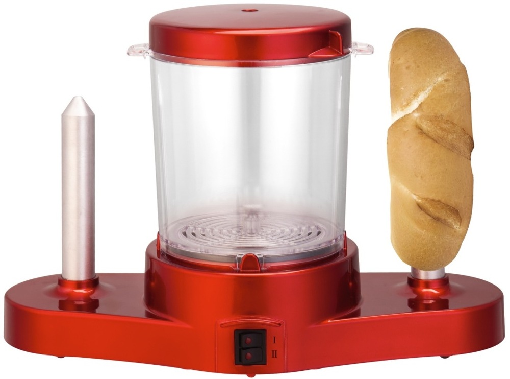 Hot dog Guzzanti GZ 462 červený Hot-dog Guzzanti GZ 462 s nabodnutým rožkom