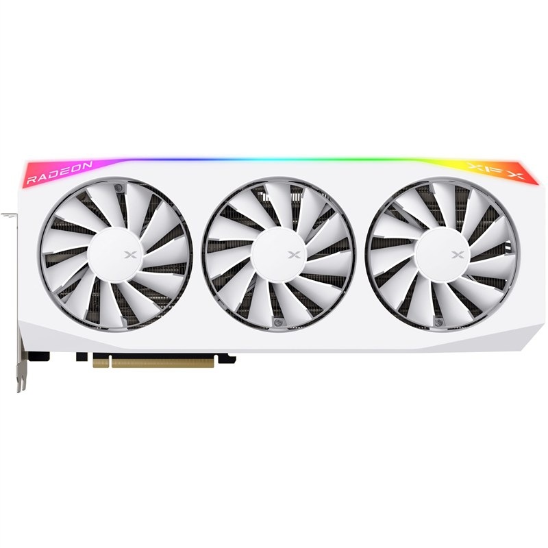 Grafická karta XFX Mercury AMD Radeon RX 9070 XT OC White Magnetic Air Edition RGB 16GB