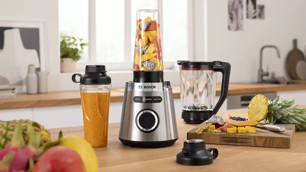 Stolný mixér Bosch VitaPower MMB6384M nerez