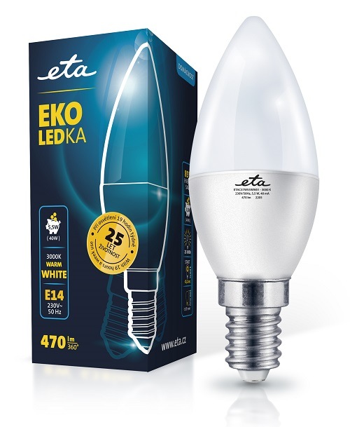 žiarovka ETAC37W55WW01