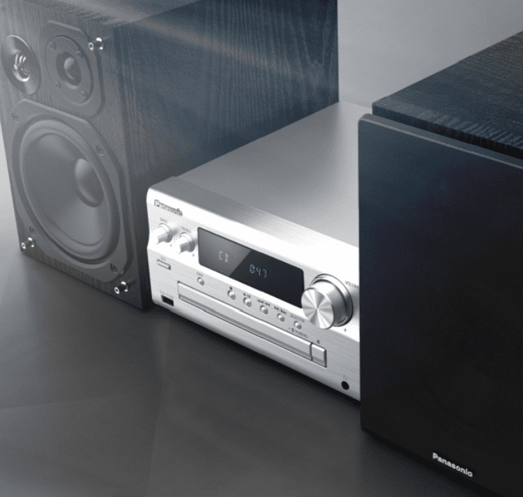 Mikro HiFi systém Panasonic SC-PMX802E-S čierny/strieborný Mikro HiFi systém Panasonic SC-PMX802E-S čierny/strieborný