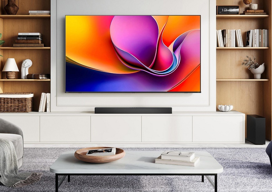 Smart Tv Hisense 43A6Q, v domácnosti