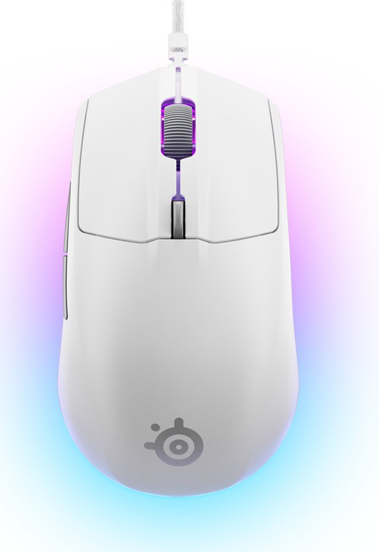 SteelSeries Rival 3 Gen 2, biela