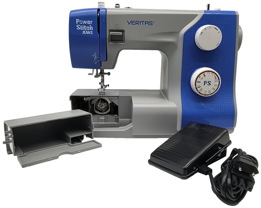 Šijací stroj Veritas Power Stitch 17J biely/modrý Šijací stroj Veritas Power Stitch 17J biely/modrý