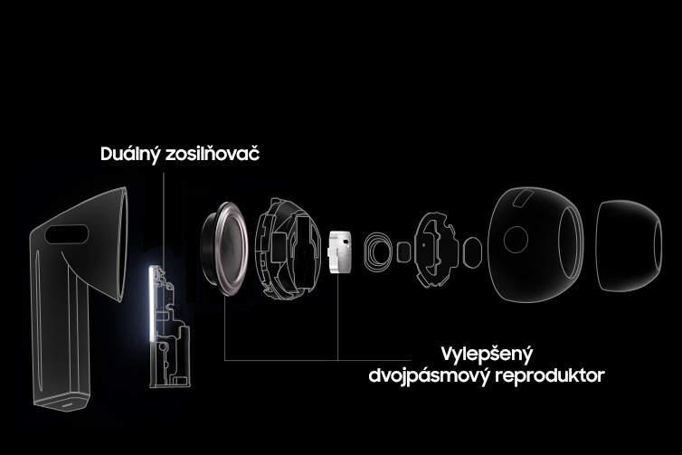 Slúchadlá Samsung Galaxy Buds3 Pro strieborná Samsung Galaxy Buds3 Pro
