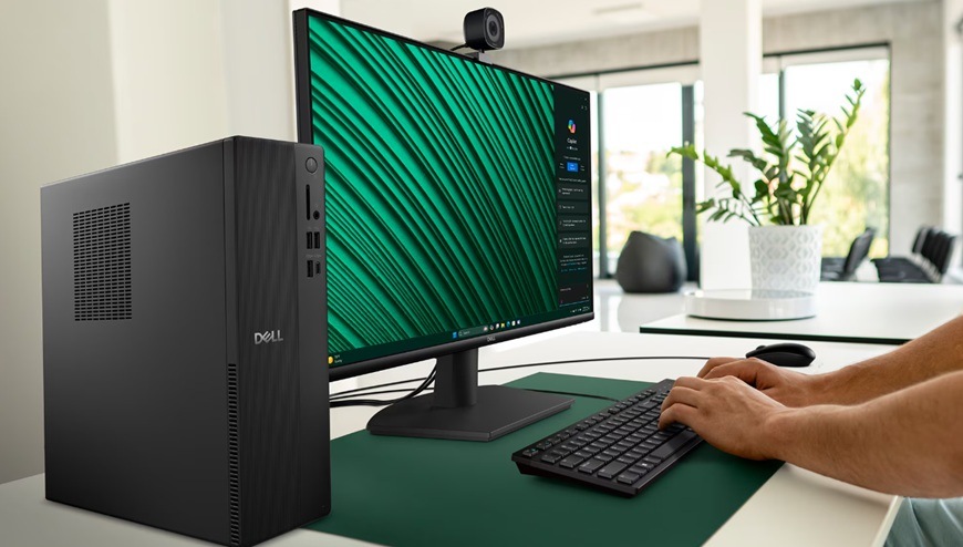 Stolný počítač Dell Slim ECS1250 čierny Stolný počítač Dell Slim ECS1250 čierny