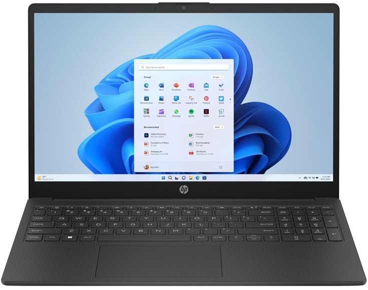 HP 15-fd0691nc + Microsoft 365 pre jednotlivcov, čierna