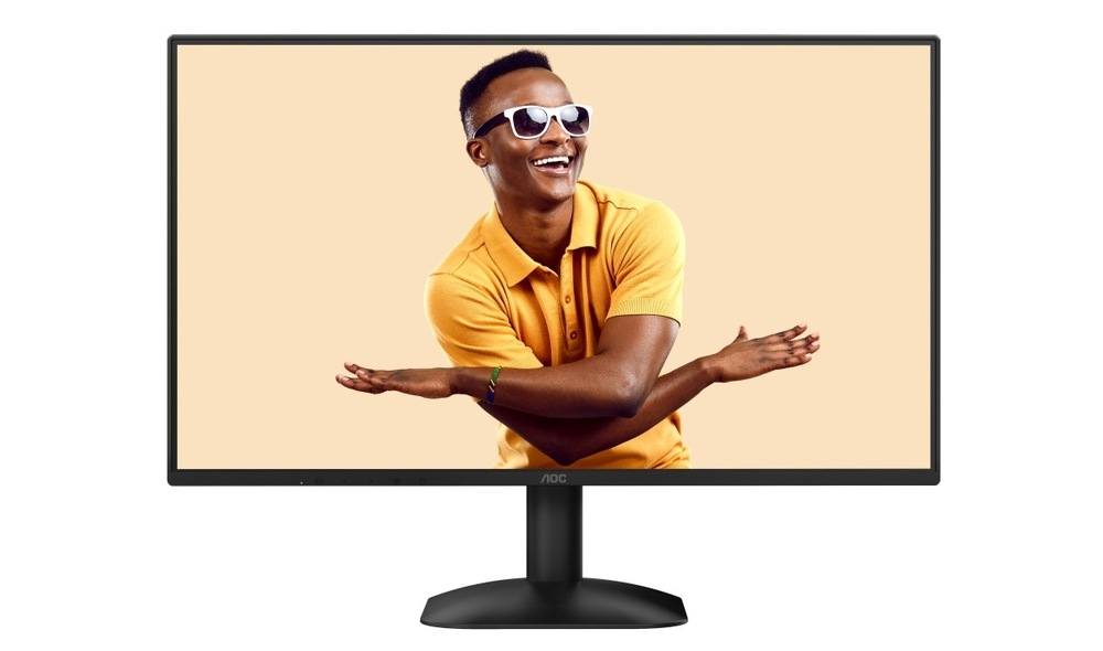 Monitor AOC 24B31H čierny Monitor AOC 24B31H 23,8" s obrázkom muža