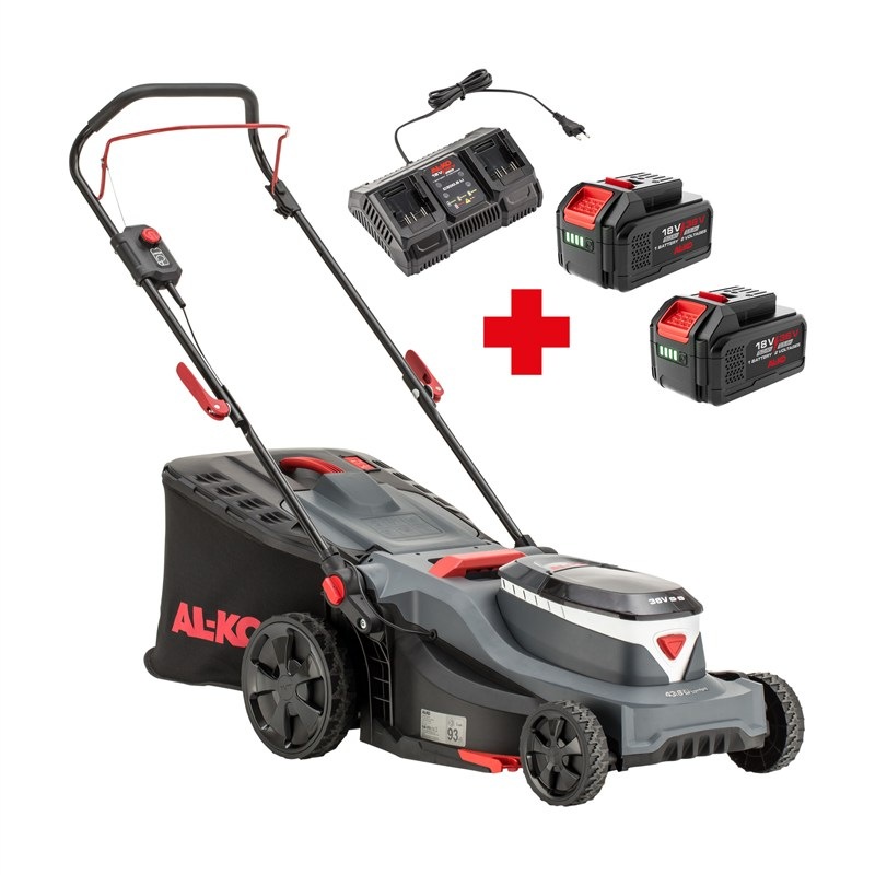 Kosačka AL-KO 43.6 LI COMFORT (s batériou), čierna farba