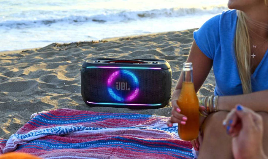 Párty reproduktor JBL PartyBox On-The-GO-2 čierny JBL PartyBox On-The-Go 2 podporuje technológiu JBL Auracast