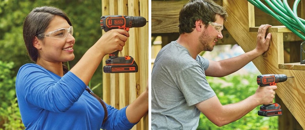 Vŕtací skrutkovač Black-Decker BDCDC18BAFC-QW (s batériou) Aku vrtačka Black-Decker BDCDC18BAFC