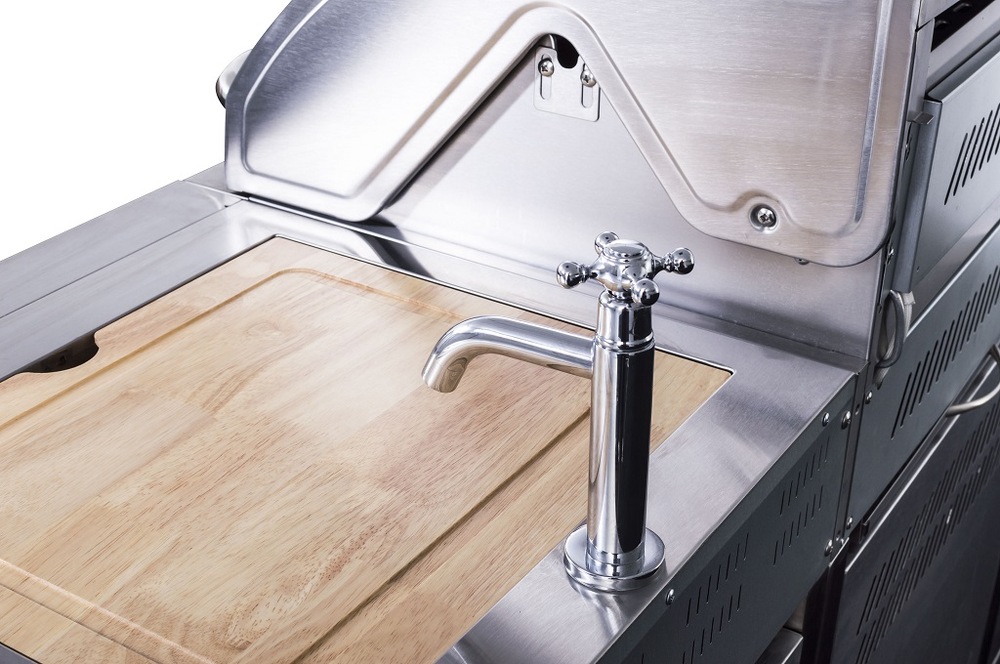 Gril záhradný plynový G21 Nevada BBQ kuchyňa Premium Line, 8 horákov G21 Nevada BBQ Premium Line
