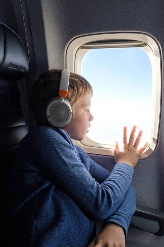 Slúchadlá JBL JR 460NC biela JBL JR 460NC