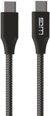 Kábel WG USB-CUSB-C, 140W, 1,5m (11767) čierny
