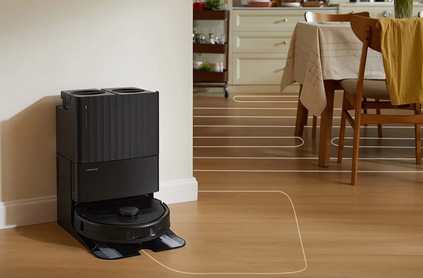 Robotický vysávač Roborock Qrevo S Black čierny Robotický vysávač Roborock Qrevo S Black čierny