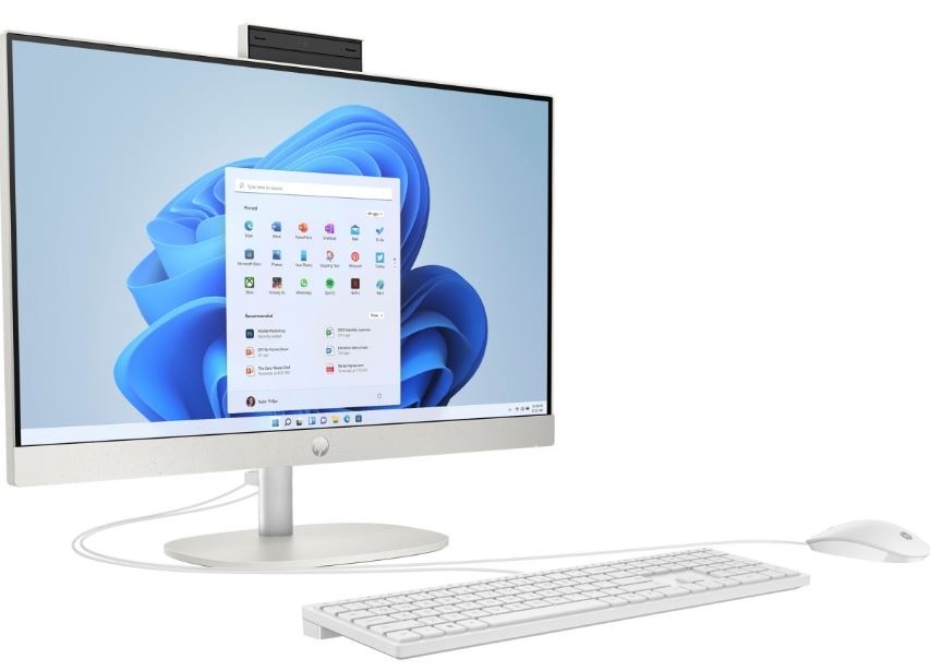 PC all in-one HP 24-cr0000nc biely HP 24-cr0000nc 23.8"