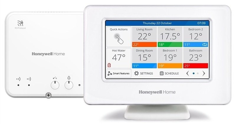 Kompletný set Honeywell Home EvoHome EVO HOUSE biela Kompletná sada na vykurovanie vášho domu
