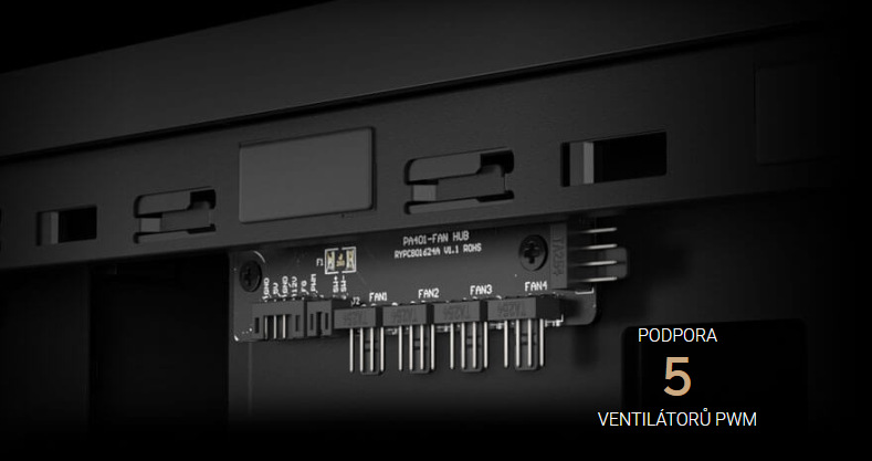 Asus Proart PA401 má integrovaný húb pre správu ventilátorov