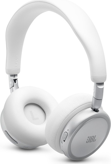 Oblúkové slúchadlá JBL Live 680NC, biela farba