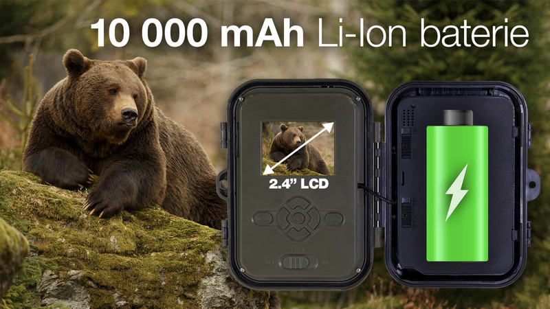 Fotopasca Evolveo StrongVision PRO Wi-Fi maskáčová farba