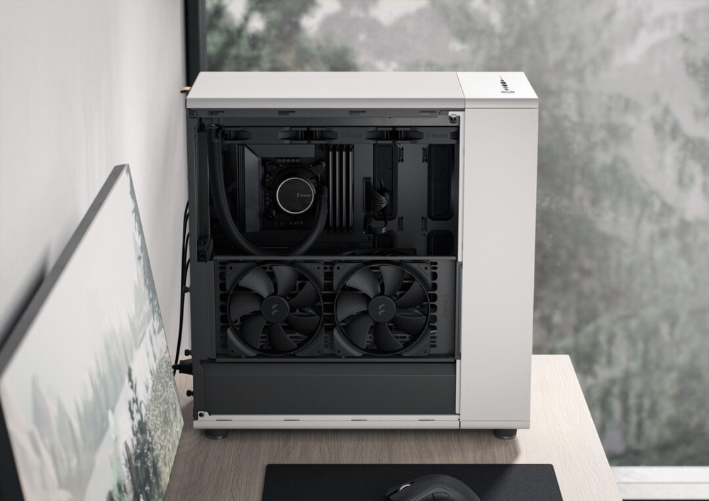 Case FRACTAL DESIGN North XL Charcoal Black Termpered Glass Dark Tint Case FRACTAL DESIGN North XL Charcoal Black Termpered Glass Dark Tint