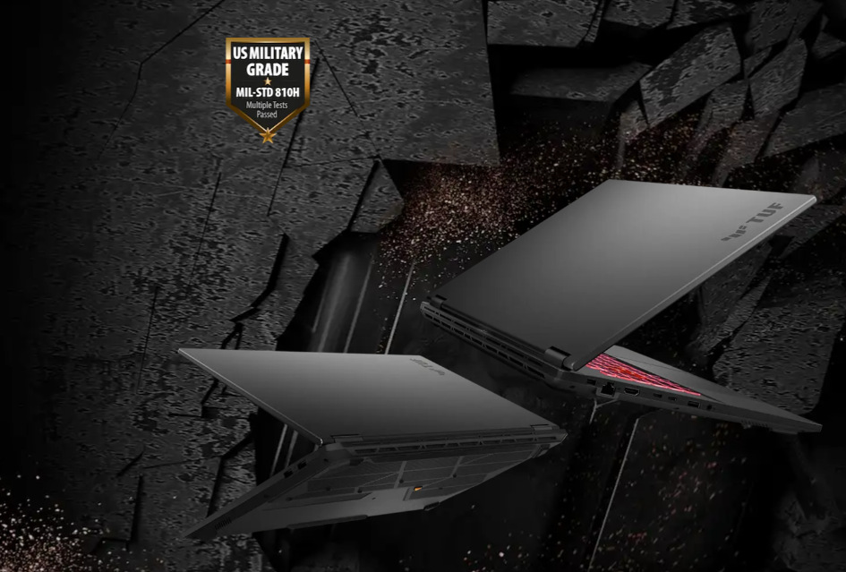 Notebook Asus TUF Gaming A18 sivý