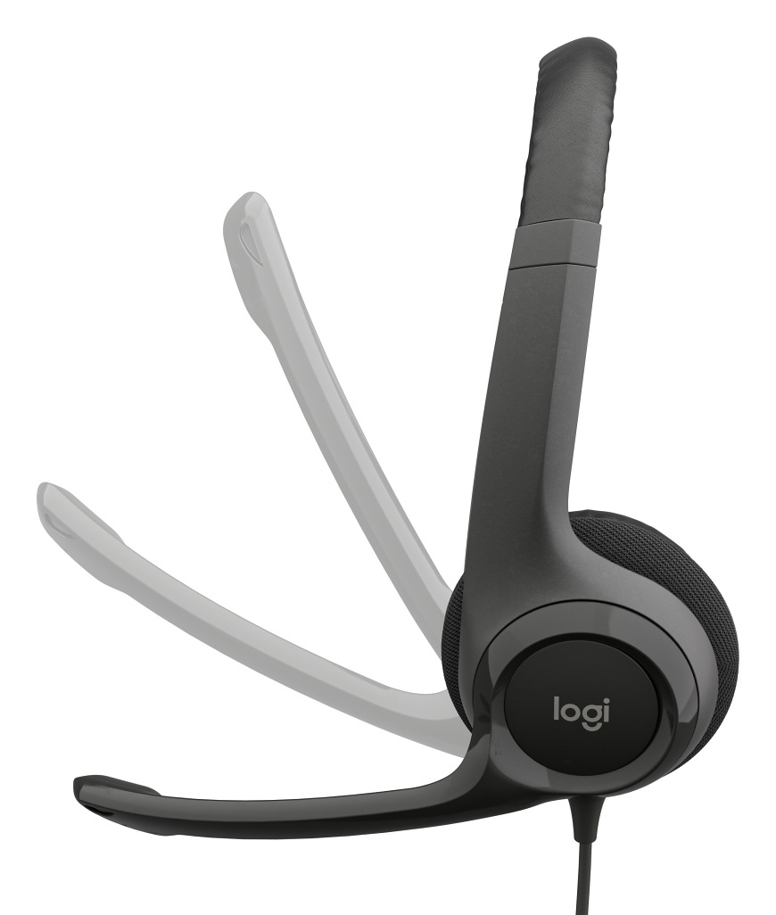 Headset Logitech H390, USB-C čierny Headset Logitech H390, USB-C čierny