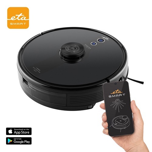 Robotický vysávač ETA Master II 5229 90010, čierna