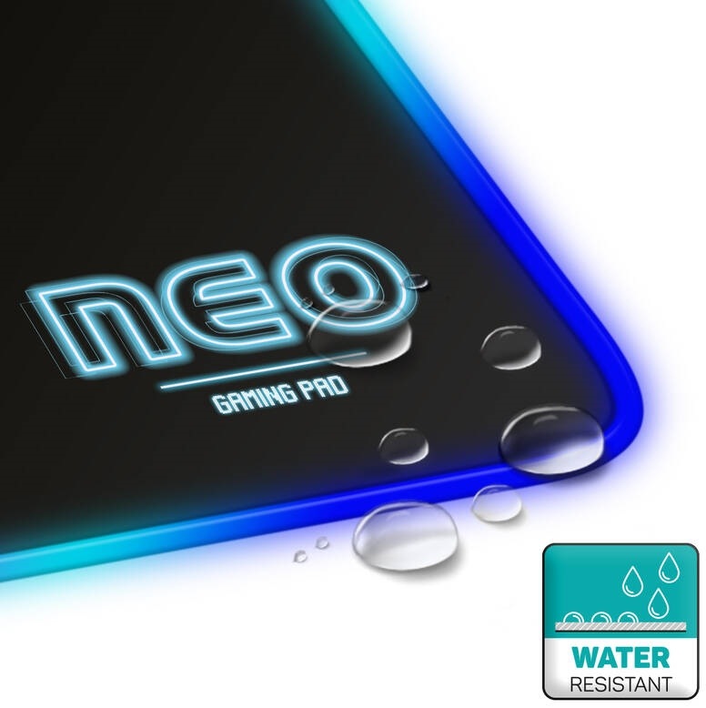 Podložka pod myš Connect IT NEO RGB, veľ. S 32 x 24,5 cm čierna Podložka pod myš Connect IT NEO RGB, veľ. S 32 x 24,5 cm čierna