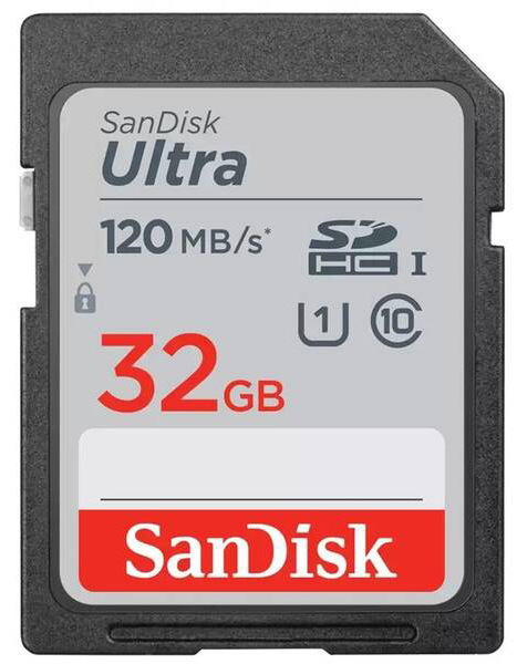Pamäťová karta SANDISK SDHC Ultra 32 GB UHS-I U1 (120R)