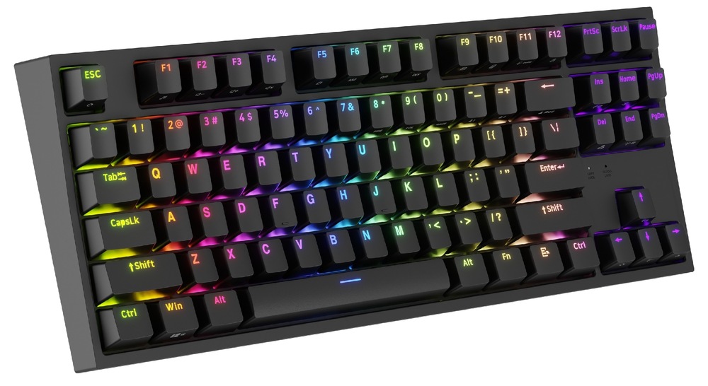 Klávesnica Genesis THOR 404 TKL, RGB, US layout, Kailh Box Brown V2 čierna Genesis THOR 404 RGB US Kailh Box Brown V2