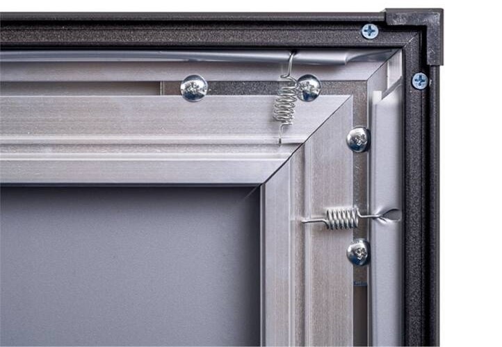 Plátno Aveli Premium pevný rám 221x124 cm 100" čierne Plátno Aveli Premium pevný rám 221x124cm 100