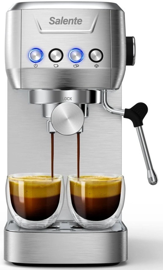 Pákový kávovar Salente Coffio nerez „“