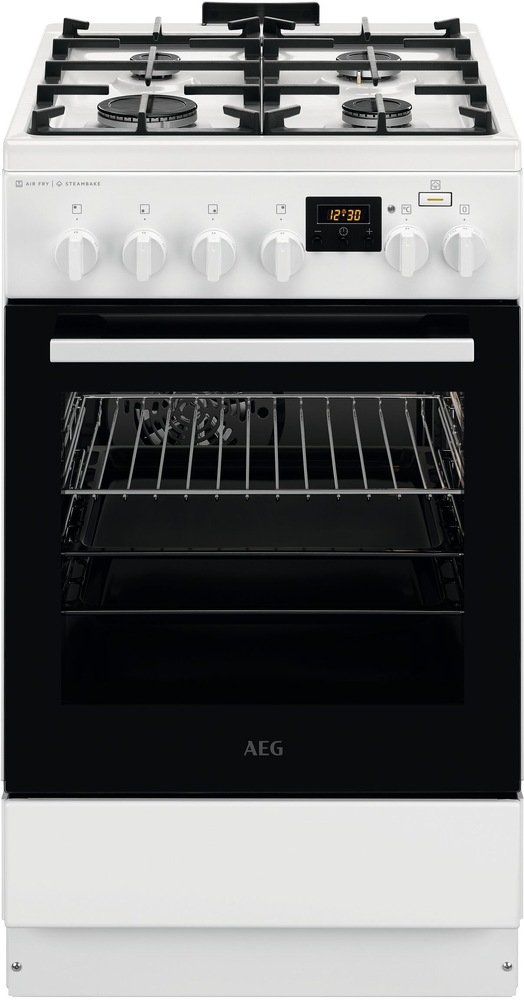 Kombinovaný sporák AEG Mastery CKB56490BW biely Kombinovaný sporák AEG Mastery CKB56490BW biely