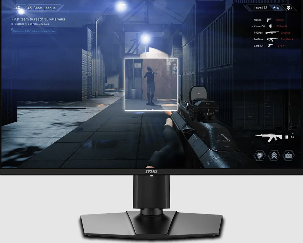 Herný monitor MSI MAG 321UP QD-OLED X24 čierny Herný monitor MSI MAG 321UP QD-OLED X24 s funkciou priblíženia Optix Scope pri hraní
