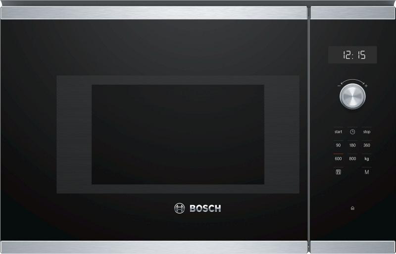Mikrovlnná rúra Bosch Serie 6 BFL524MS0 čierna/nerez