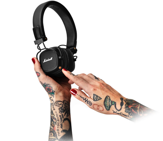 Slúchadlá Marshall Major IV Bluetooth čierna