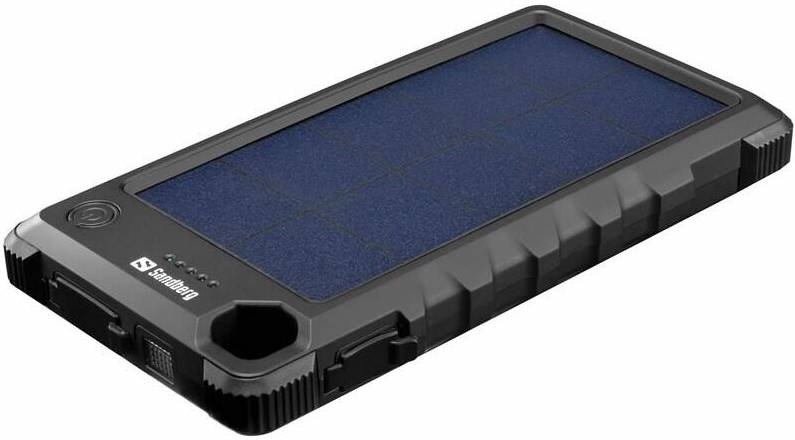Powerbank Sandberg Outdoor Solar 10 000mAh čierny