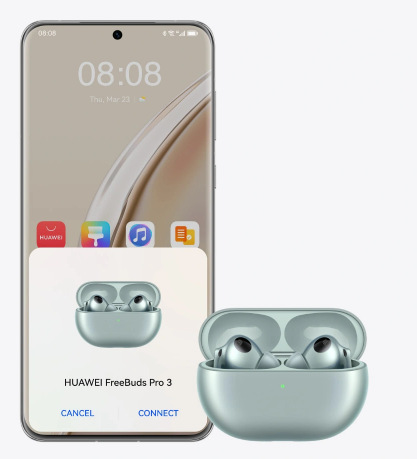 Slúchadlá Huawei FreeBuds Pro 3 zelená