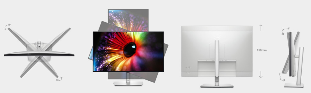 Monitor Dell UltraSharp U2724DE strieborný