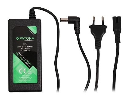 Sieťový adaptér PATONA pre notebooky HP, 18,5 V, 3,5 A, 65 W, konektor 7,4 x5 mm + pin