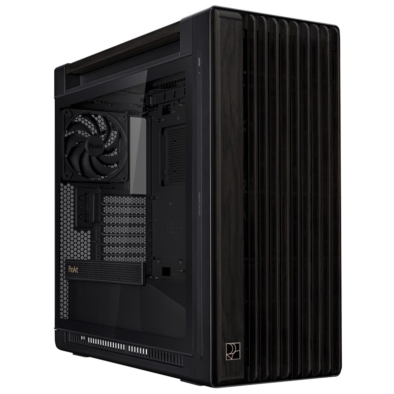Case Asus ProArt PA602 WOOD TG PWM čierna